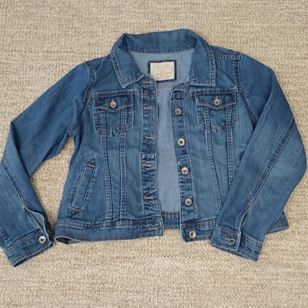 Sonoma jean jacket Petite Large